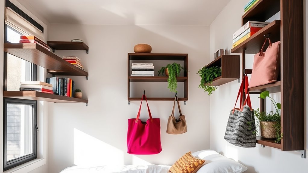 vertical space maximizes organization