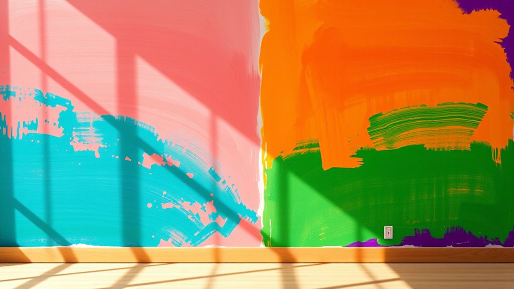 vibrant harmonious color trio