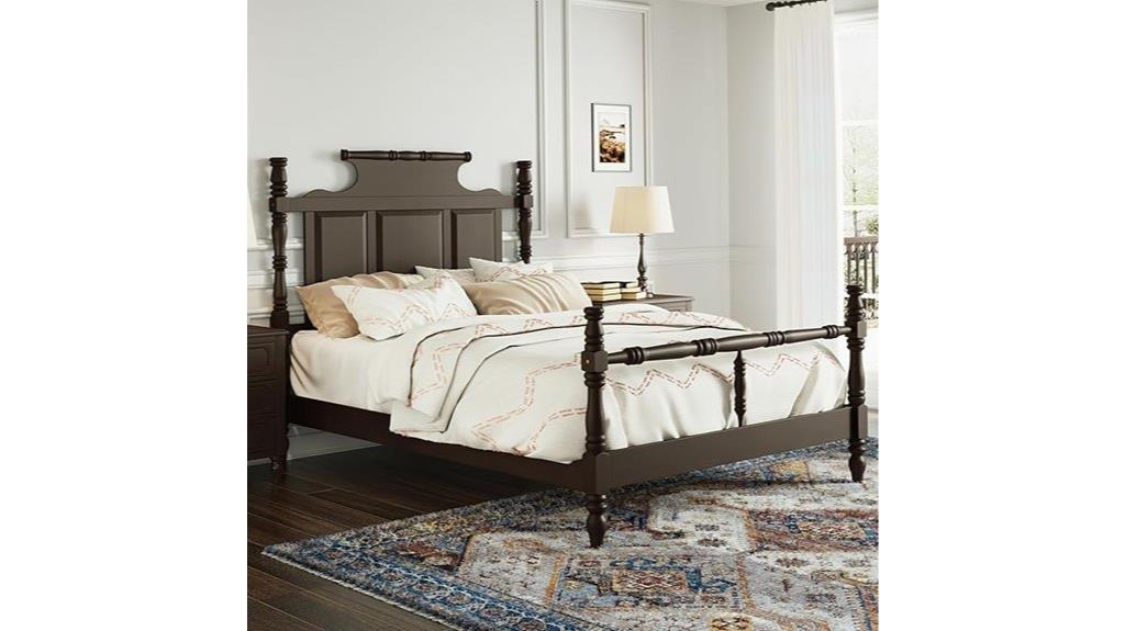 vintage country queen bed