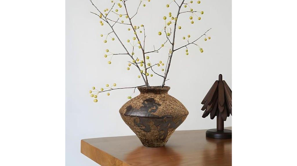 vintage handmade ceramic vase