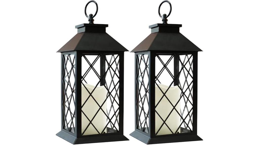 vintage led candle lanterns