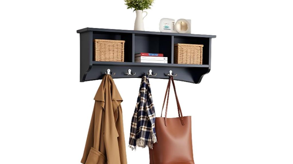 wall mounted coat rack
