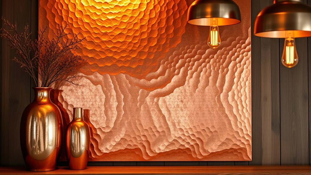 warm rich textured accents