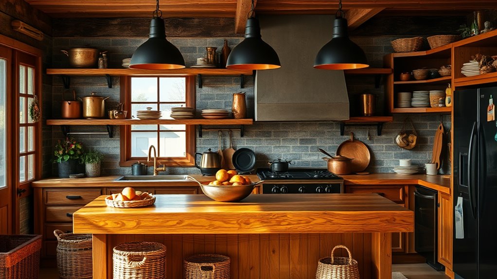 warm rustic boho decor