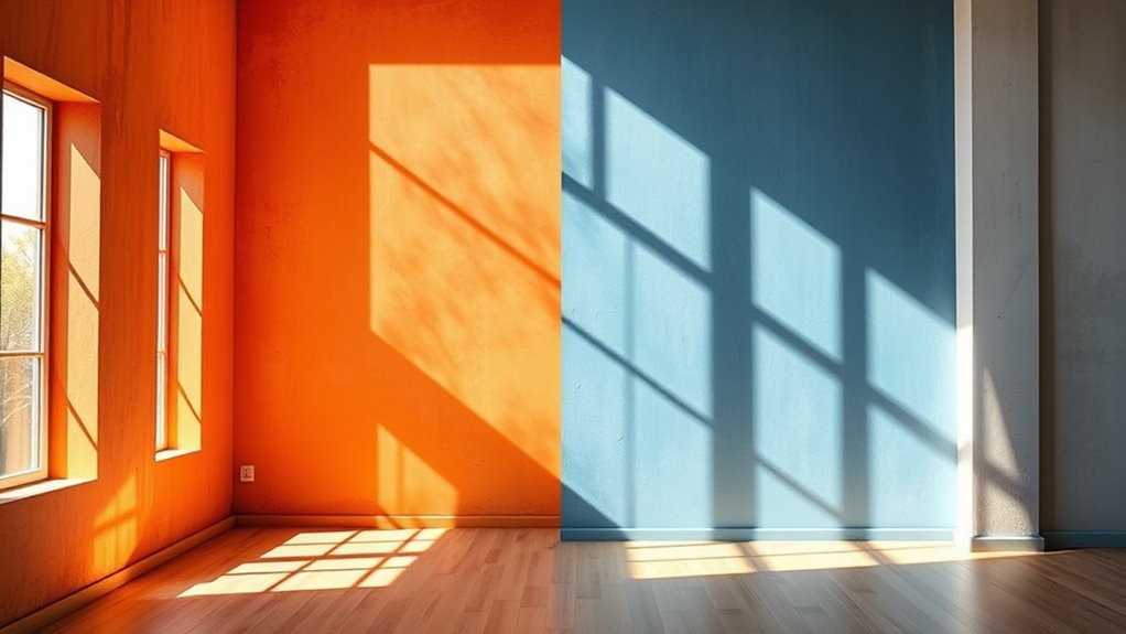 warm tones energize spaces