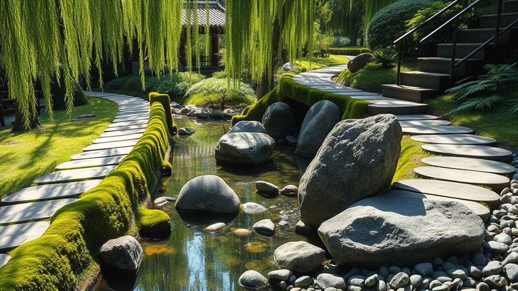 water rocks balance harmony