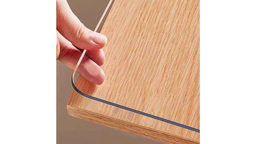 waterproof plastic desk cover
