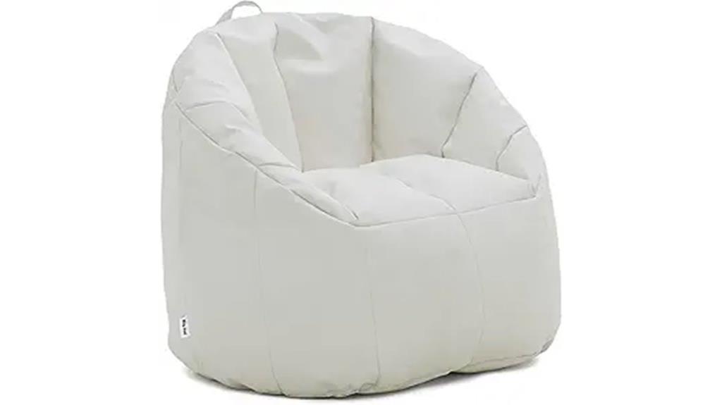 white marine outdoor beanbag