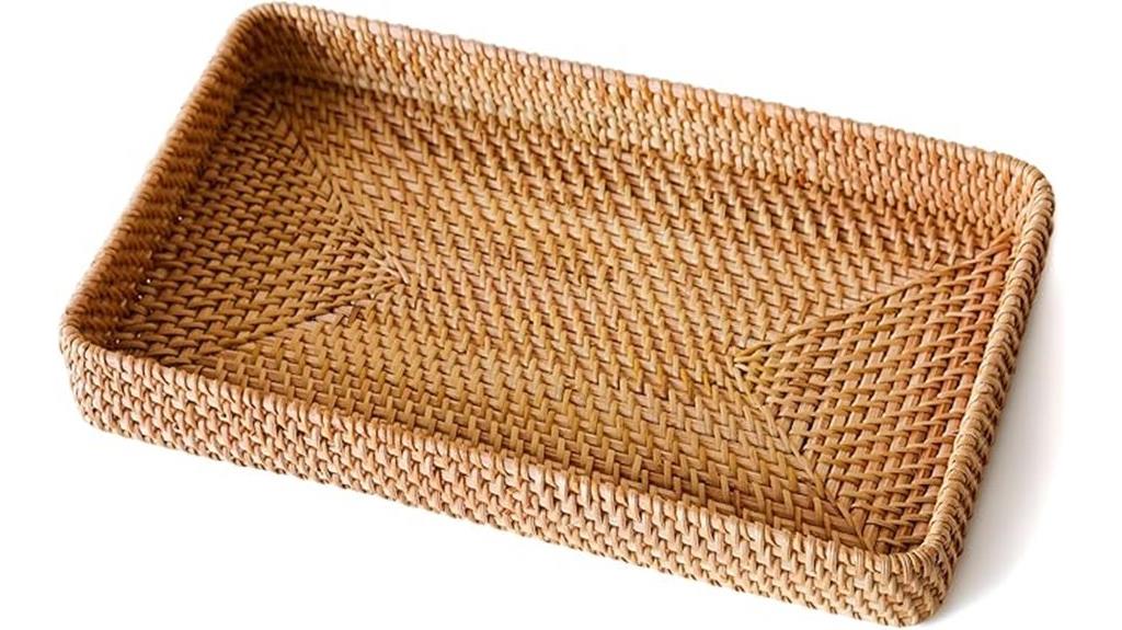 wicker home storage basket