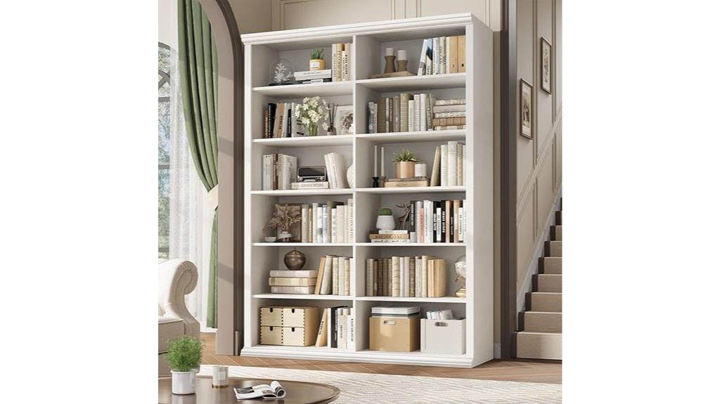 wooden bookcase dimensions