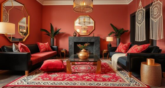 art deco boho fusion