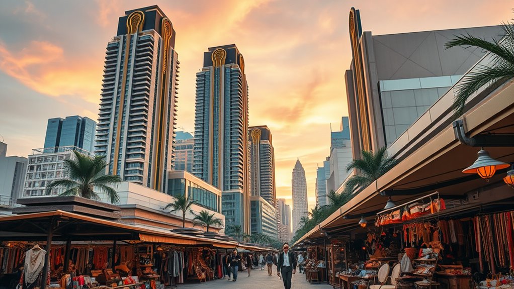 art deco revival influences boho