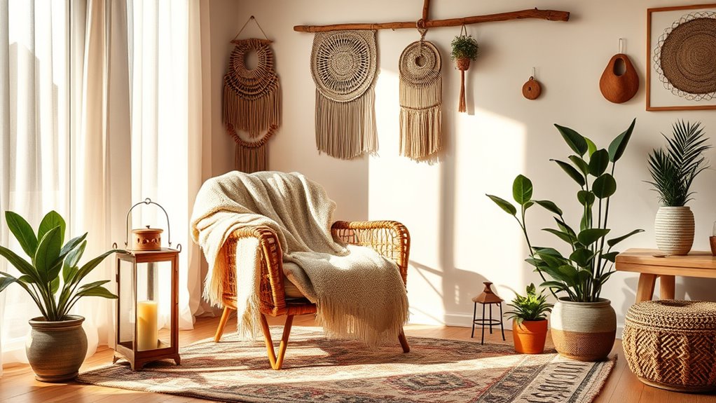 balanced cozy cultural fusion