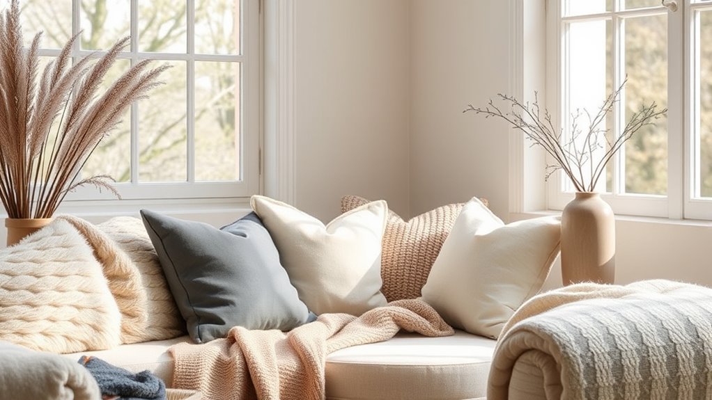 balancing warm and cool neutrals