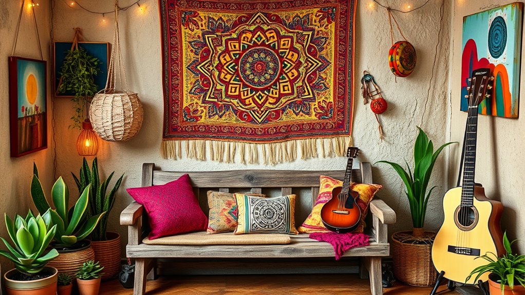 boho style artistic expressions