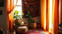 boho style for tiny rooms