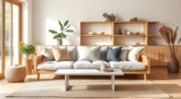 calm simple cozy interiors