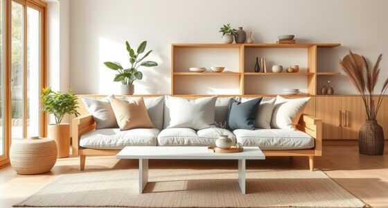 calm simple cozy interiors