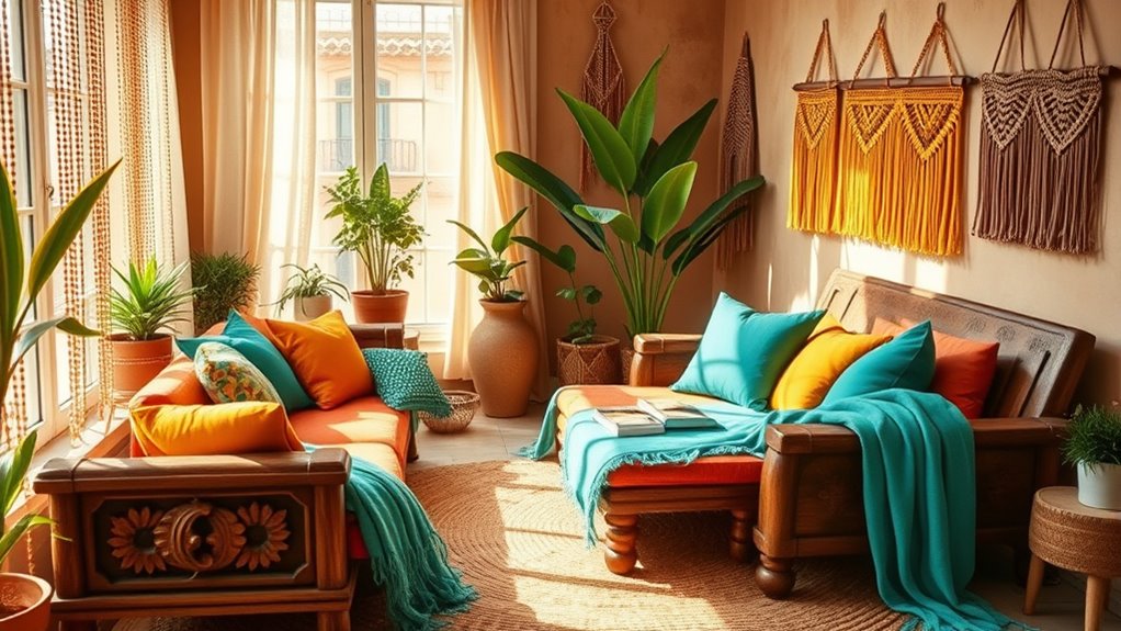 color influence in boho