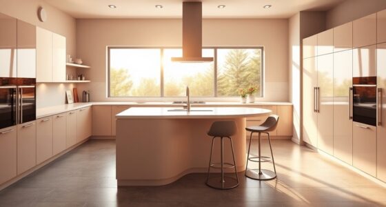 comfortable accessible kitchen