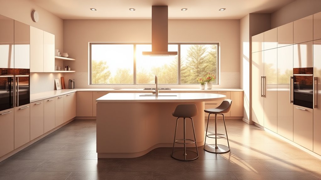 comfortable accessible kitchen