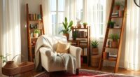 cozy boho reading spaces