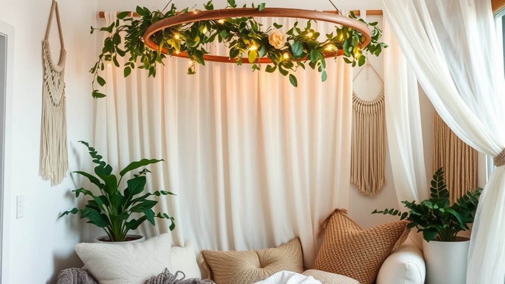 create cozy boho retreat