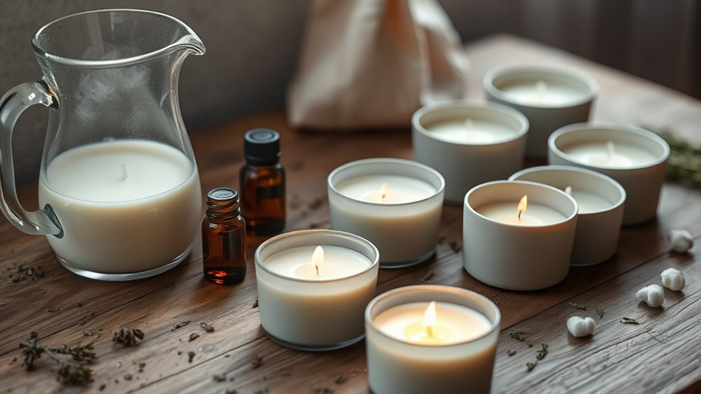 create personalized scented candles