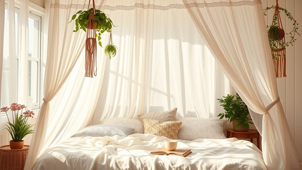 create your own boho canopy