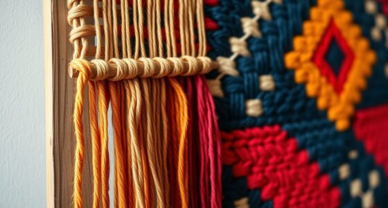 diy wall hanging weaving