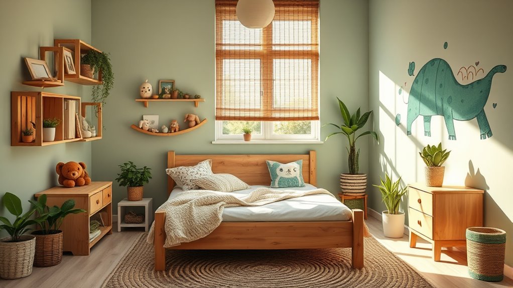 eco friendly children s room decor