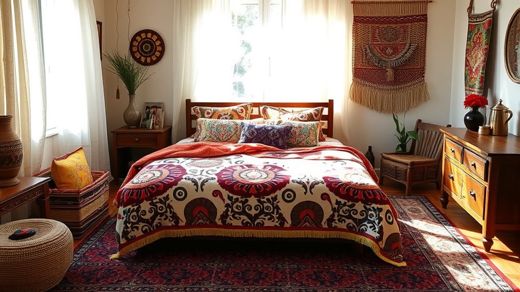 embrace vibrant eclectic layering