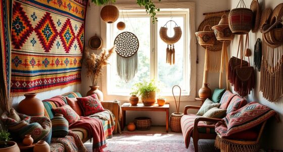 folk art in boho