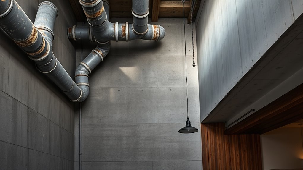 gentle raw industrial style