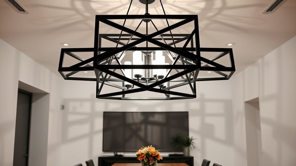 geometric lighting as art