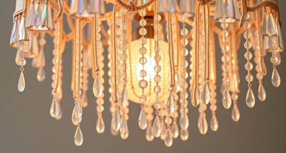 handcrafted bohemian beaded lighting