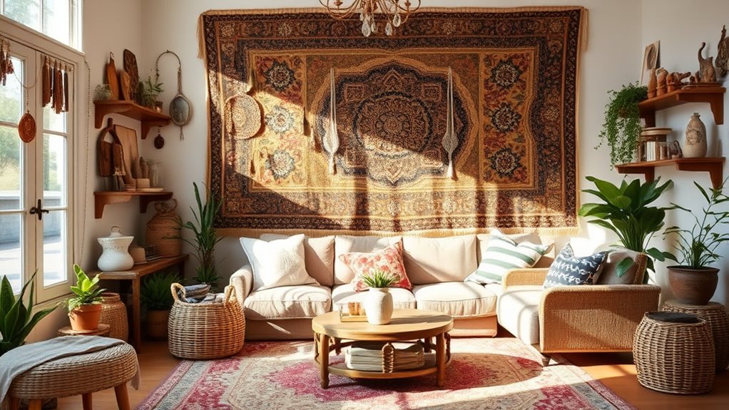 heirlooms enhance boho style