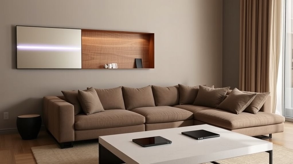 hidden smart decor features