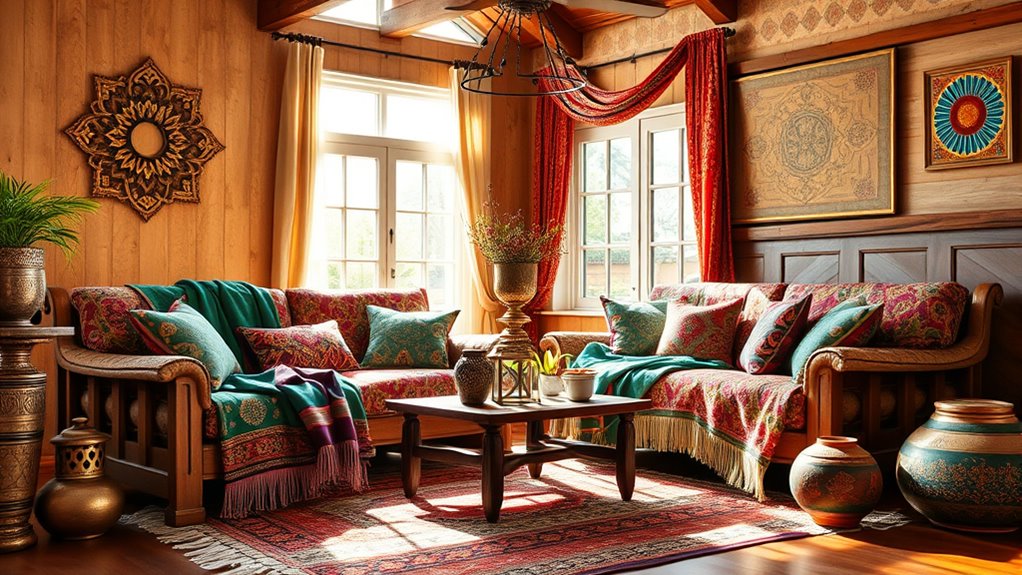 indian style bohemian decor