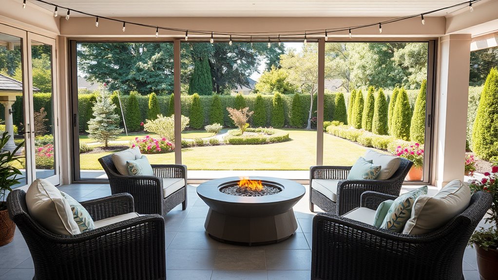 indoor outdoor flow enhancement