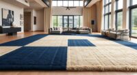 large textured patterned rugs