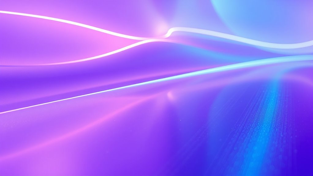 lavender and tech inspired hues