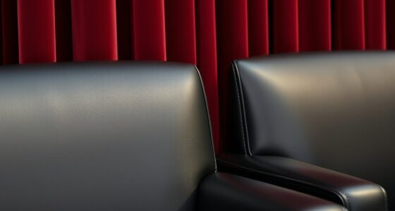 luxurious velvet and leather