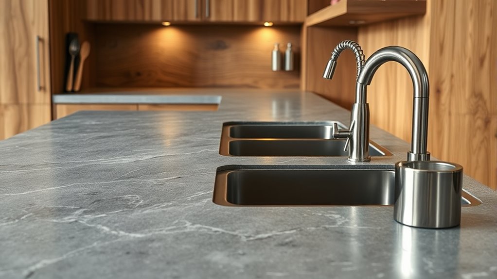 mix durable stylish materials