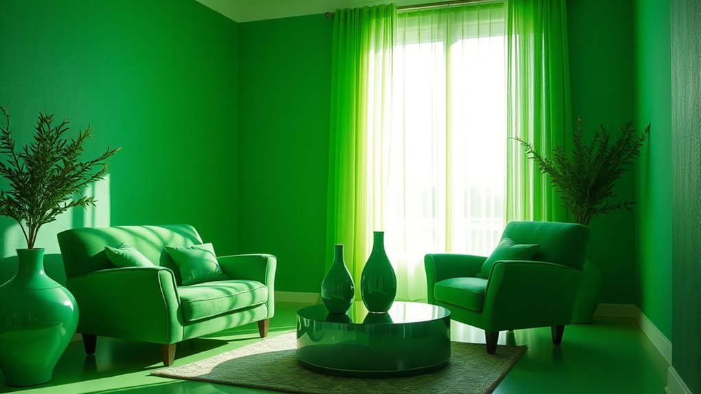 monochromatic color harmony technique