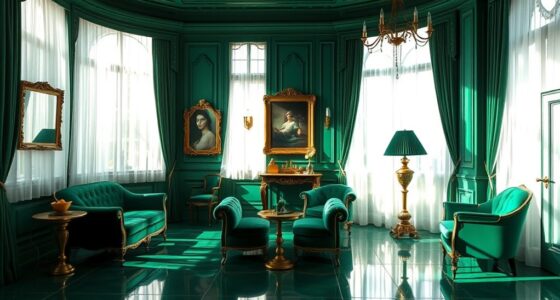 monochrome color immersion interiors