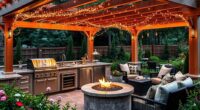 outdoor cooking and entertaining