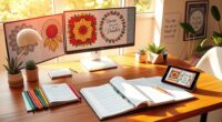 printable wall art planners