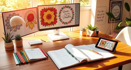 printable wall art planners