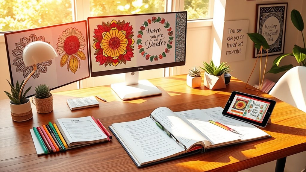 printable wall art planners